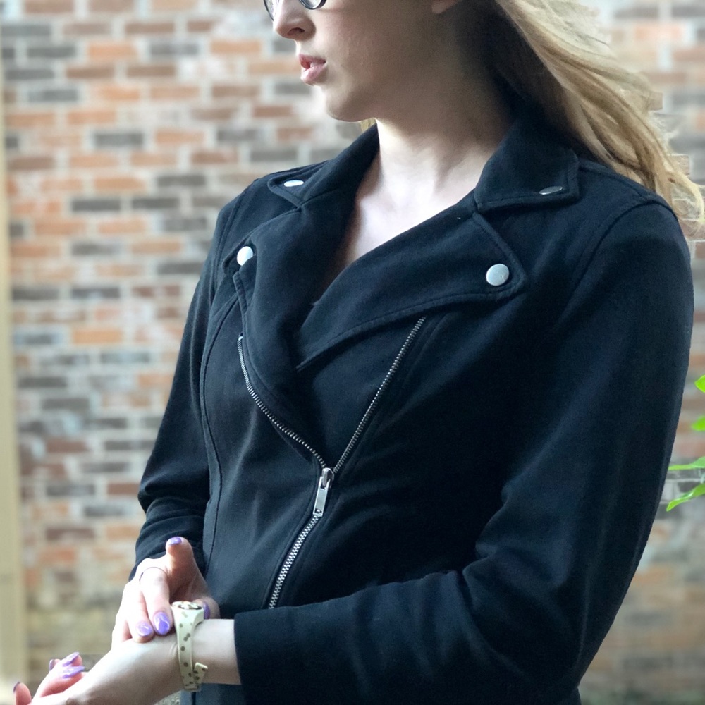 Moto style jacket